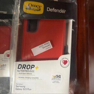 Otterbox Defender Red Case for Samsung Galaxy S23 Ultra
